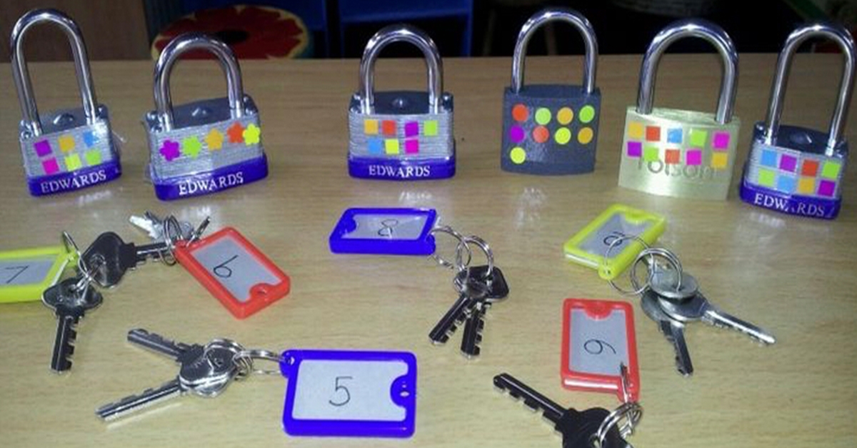 Lock and Key Number Match