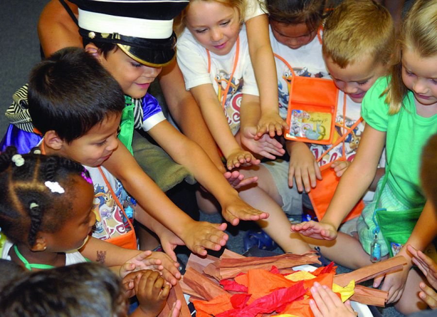 Group Time With Children In Childcare
