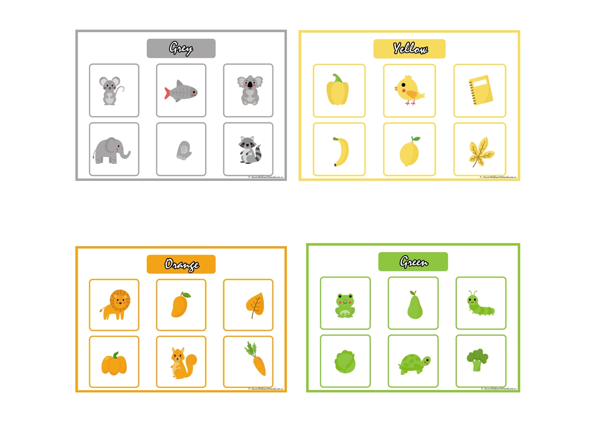 Object Colour Sort