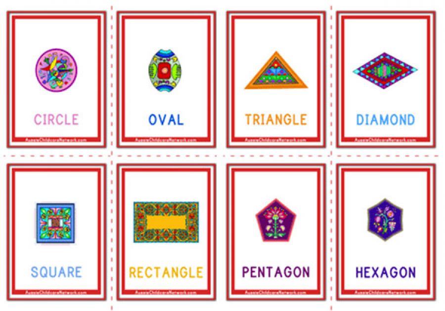 Shapes Flashcards - Design