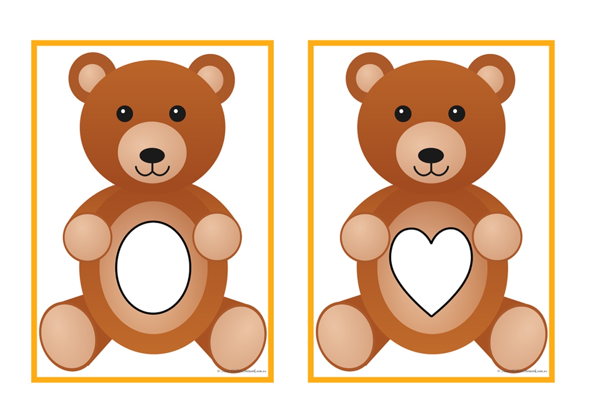 Teddy Shape Sorting