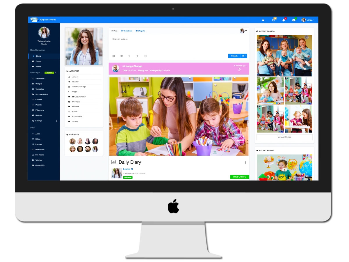 CHILDCARE APP HALF PRICE FOR 3 MONTHS - Use Appsessment To Keep Families Informed