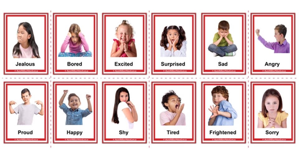 Free Feelings Flashcards To Download