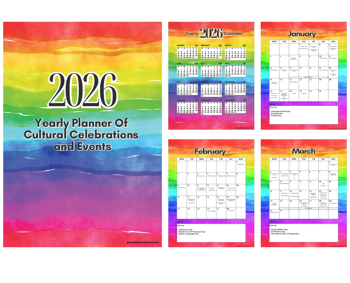2026 Yearly Planner Of Cultural Celebrations and Events