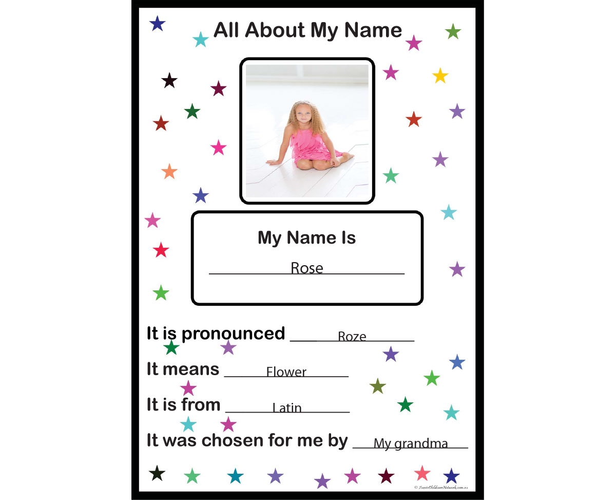 All About My Name