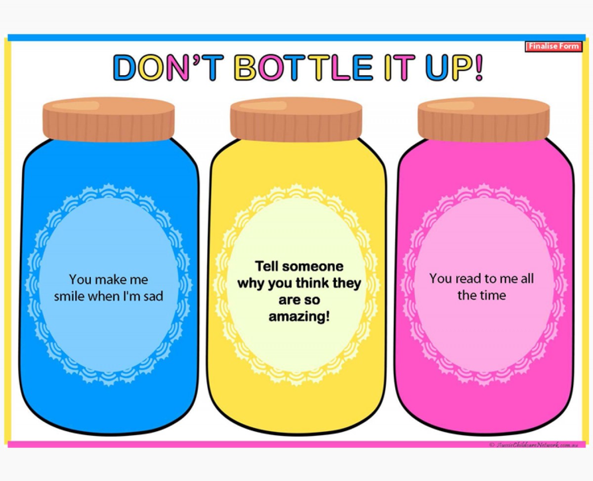 Don't Bottle It Up