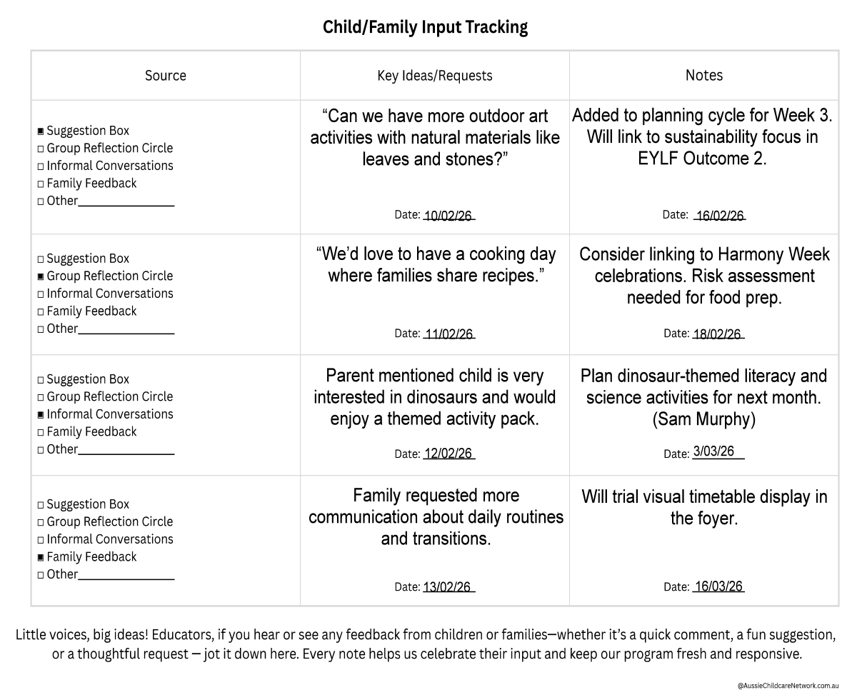 Input Tracker