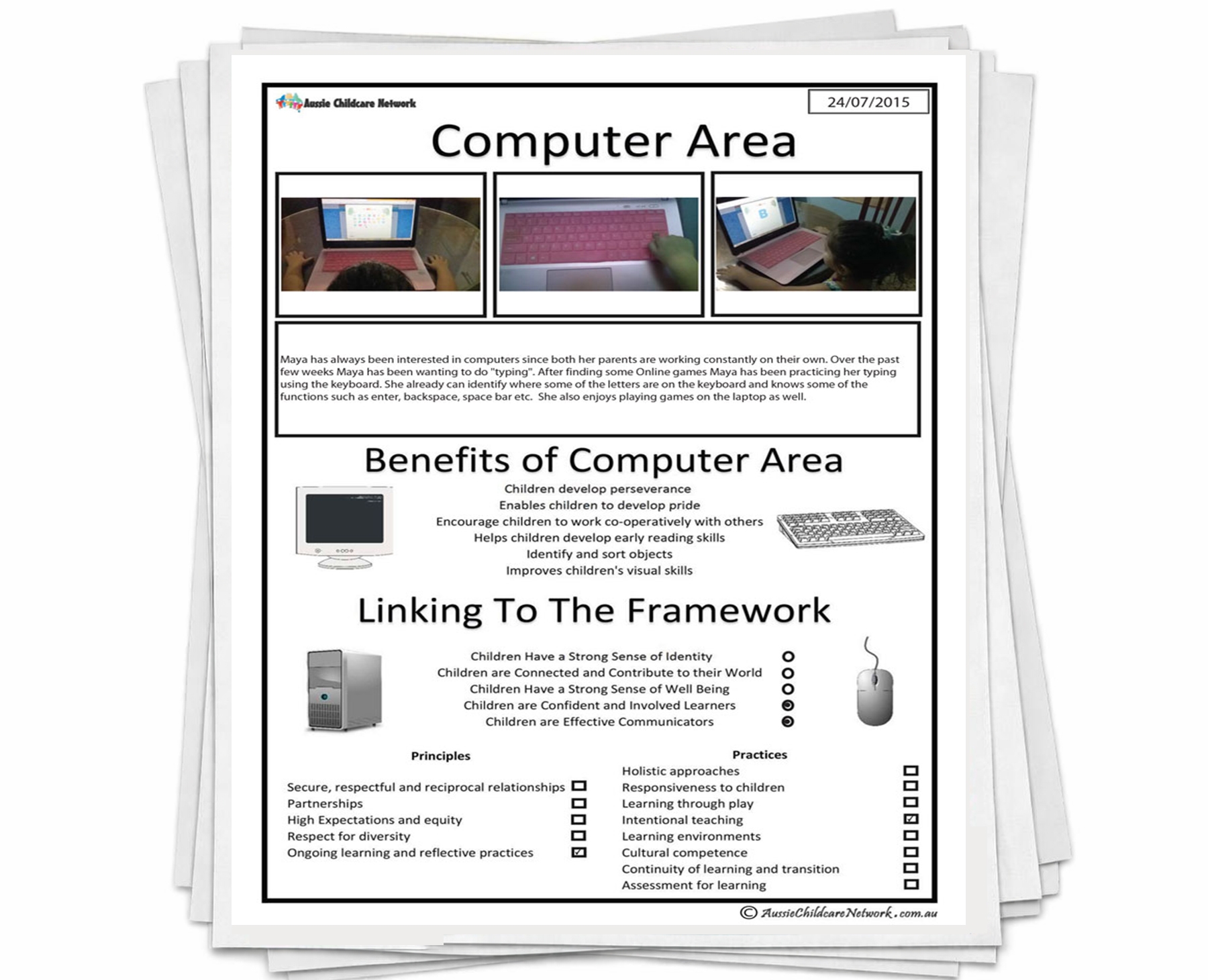 Interest Area - Computer Area