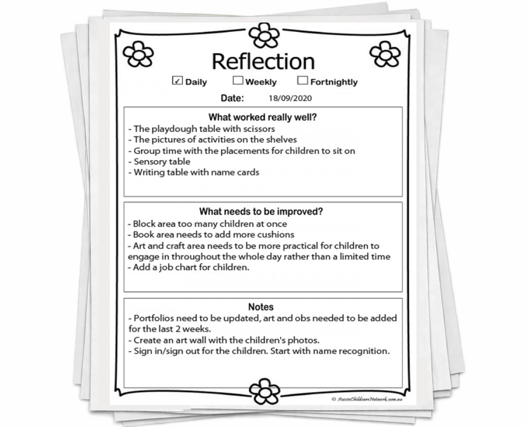Reflection Flower