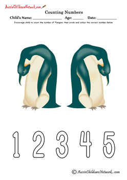 counting numbers 1 to 10