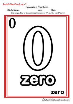 coloring number worksheets
