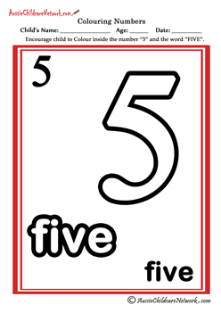 color number 5