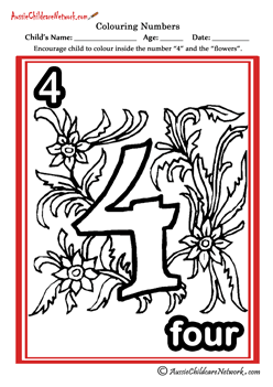 kindergarten numbers worksheets