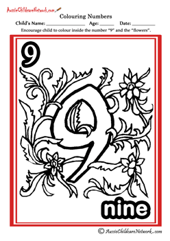numbers printables for kids