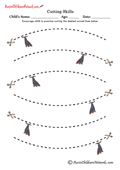 cutting practice printables
