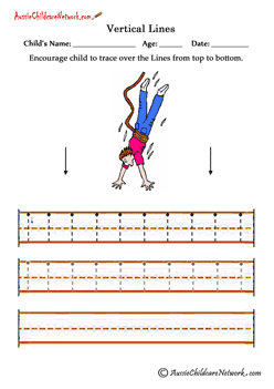 Standing Lines Worksheets and Printables