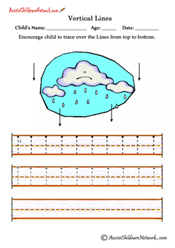 Pre writing skills printable worksheets