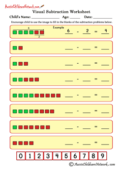 visual subtraction