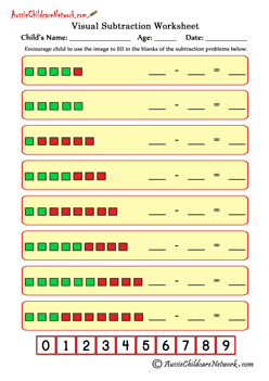 subtraction activities