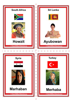Greetings From Around The World
