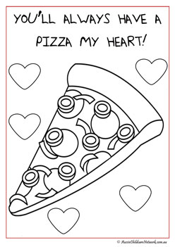 fathers day colouring pages for children preschool