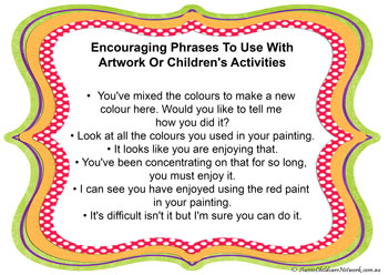 encouraging phrases for children positive reinforcement for children positive phrases for teachers