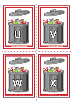 alphabet matching flashcards lower case letters capital letters alphabet worksheets recycling week
