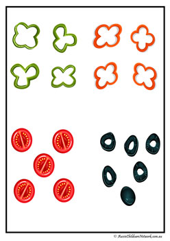 diy pizza cut and paste, make your own pizza, pizza cut and paste worksheets