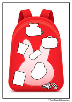 school readiness cut and paste worksheet for preschool children