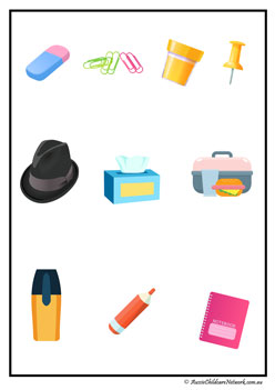 school readiness cut and paste worksheet for preschool children