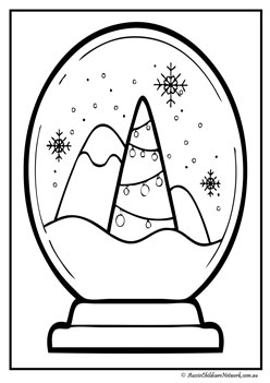 christmas colouring pages