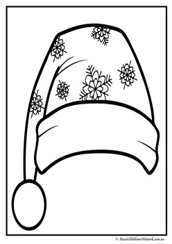 christmas colouring pages