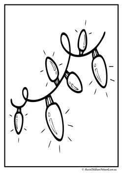 christmas colouring pages
