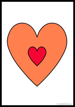 Love Bug Shapes matching shapes, 2d shape worksheet for preschool