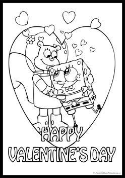 Valentines Day Colouring Pages, colouring love worksheet for children, love colouring pages preschool