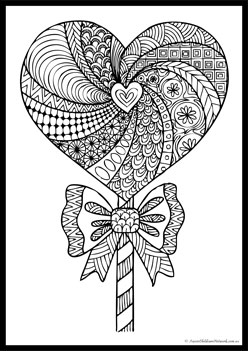 Valentines Day Colouring Pages, colouring love worksheet for children, love colouring pages preschool