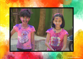 Holi Posters 2, elebrating holi india posters, holi displays for classroom displays, holi theme for preschoolers