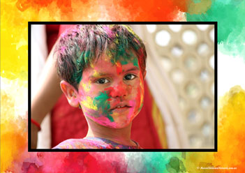 Holi Posters 28, elebrating holi india posters, holi displays for classroom displays, holi theme for preschoolers