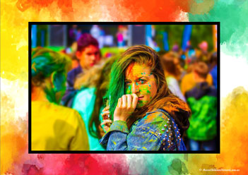 Holi Posters 31, elebrating holi india posters, holi displays for classroom displays, holi theme for preschoolers