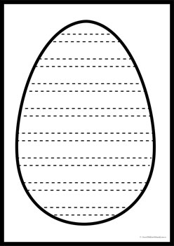 Easter Egg Pre Writing 1, egg prewriting skills for children, egg writing skills, pre writing skills worksheets, easter egg pre writing worksheets