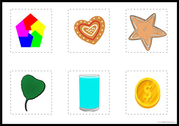 Shape Sorting All4, shape mats sorting worksheets for children learning shapes