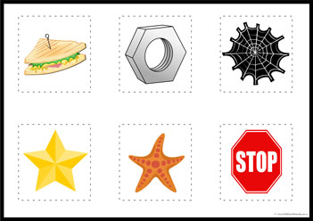Shape Sorting All6, shape mats sorting worksheets