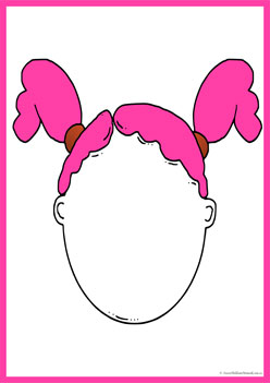 Crazy Hair Playdough Mats 9, crazy hair day for cystic fibrosis