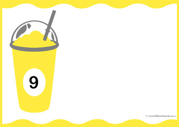 Donut Count Match 9, number activities