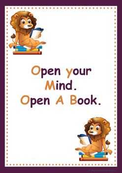 Reading Posters 2, book displays