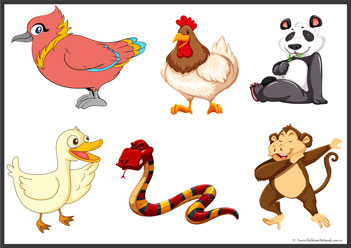 Animal Shadow Matching 16, free printable animal matching game