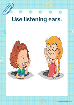 Classroom Rules 3, room guidelines daycare