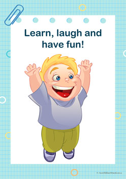 Classroom Rules 6, kids behaviour posters