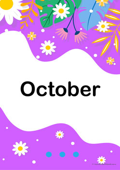 Monthly Title Pages 10 October Display Page