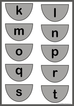 Teddy Alphabet Matching All2
